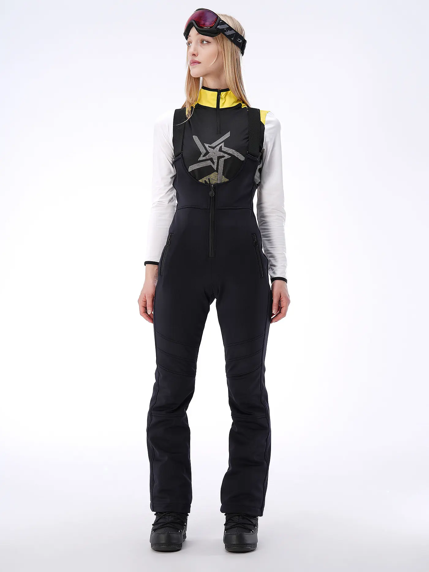 SPORTALM | Damen  Skihose mit verstellbaren Trägern | 